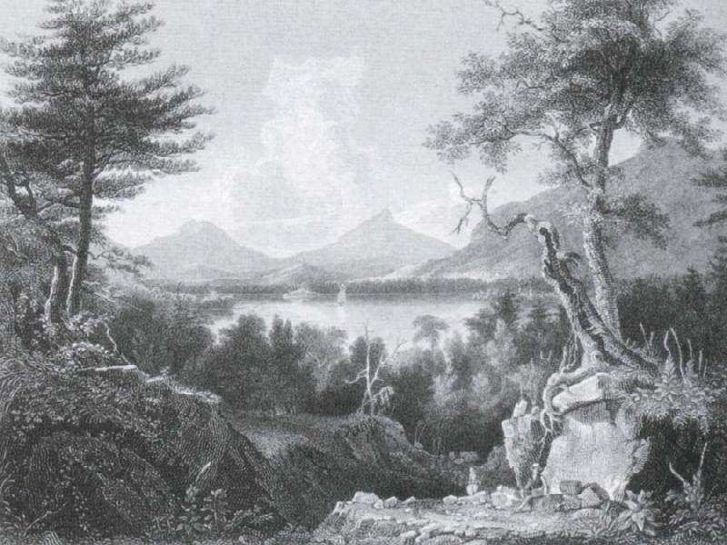 Thomas Cole Winnipiseogee Lake china oil painting image